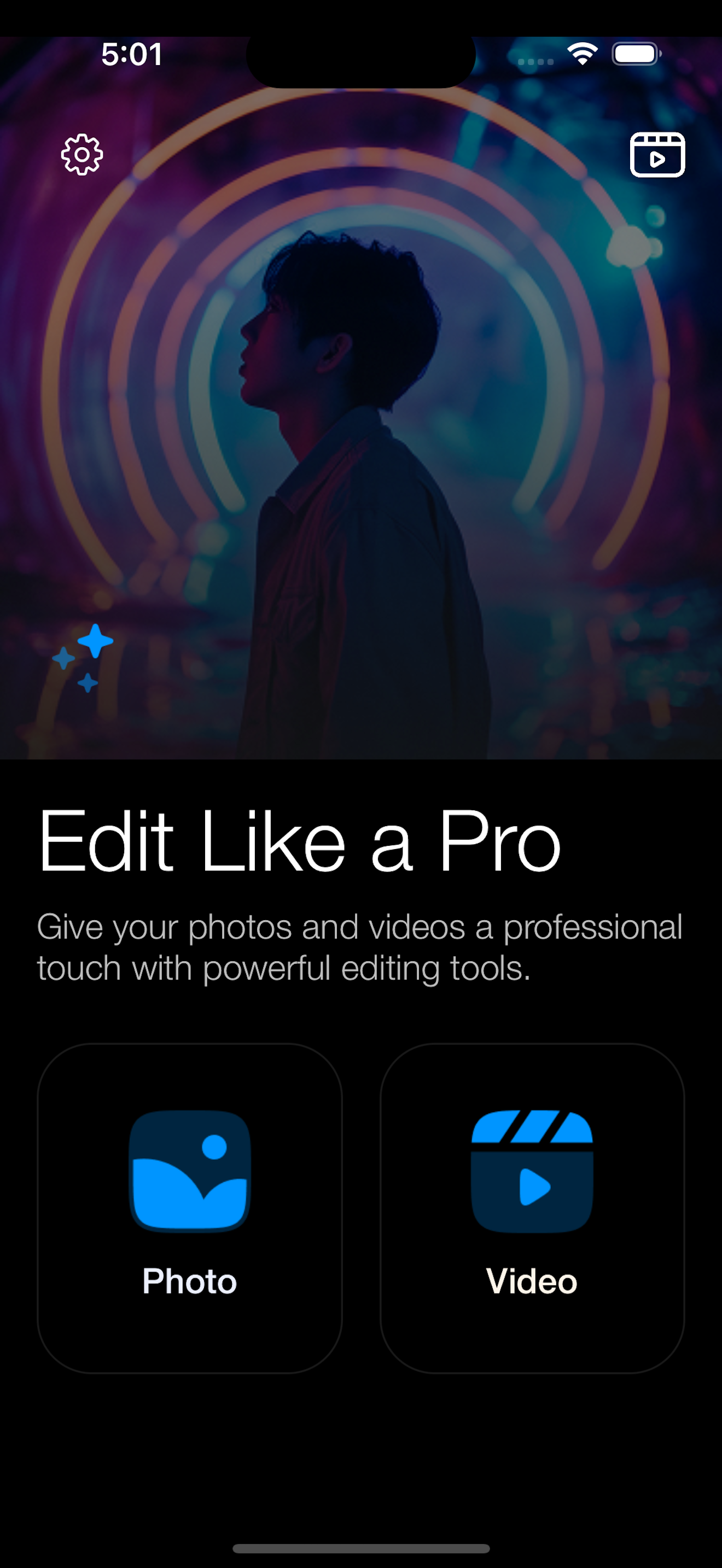 VisionClip - Timeline Editor